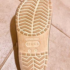 【USED】  クロックス 白 22cm  の画像