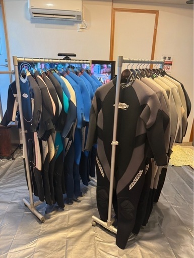ダイビング用ウエットスーツほぼ新品まとめ売り