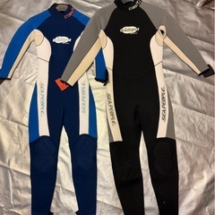 ダイビング用ウエットスーツほぼ新品まとめ売りの画像