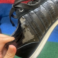 DSQUARED2 ブラック　スニーカー　 黒 スニーカー ブラック 028ー2 40の画像