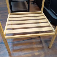 IKEA イケア　NESNA　ネスナ　サイドテーブル　ナチュラル　竹　サイズ（約）幅36×奥35×高45　　■近隣配送無料 買取GO‼　栄和店の画像
