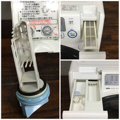 ww2/44 SANYO 三洋電機 サンヨー ドラム式洗濯乾燥機 AWD-AQ350(W) 洗濯9kg 乾燥6kg 家電 洗濯機 ドラム式 中古 2009年製 ★直接引取歓迎の画像