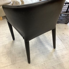 crastina ダイニングチェアー　合皮　ブラック【トレファク堺福田店】の画像