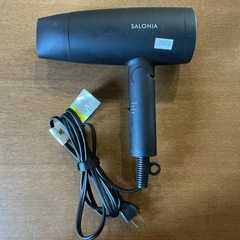 早い物勝ち🚗💨 1点物❗️　SALONIA SL-013BK 黒 ドライヤーの画像
