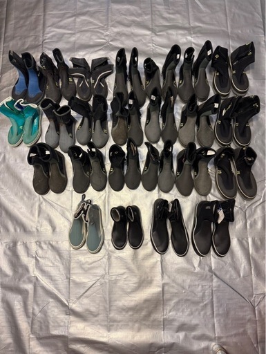 ダイビングブーツ24足まとめ売り