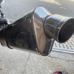 ヨシムラ　ステンマフラー　アドレス　V125S V125G CF4MA CF4EA 転倒無　大阪　高槻市　引き取りも可能　YOSHIMURAの画像