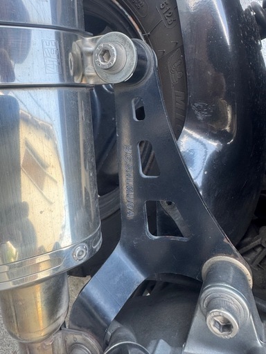 ヨシムラ　ステンマフラー　アドレス　V125S V125G CF4MA CF4EA 転倒無　大阪　高槻市　引き取りも可能　YOSHIMURA