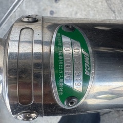ヨシムラ　ステンマフラー　アドレス　V125S V125G CF4MA CF4EA 転倒無　大阪　高槻市　引き取りも可能　YOSHIMURAの画像