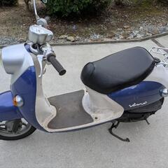 ヤマハ ビーノ 原付50cc SA26J 不動車 おまけマフラー付きの画像