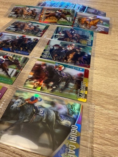 決まりました！競馬カード…サイン入り7枚！
