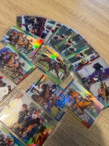 決まりました！競馬カード…サイン入り7枚！