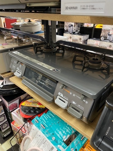 ガスコンロ（LPガス）【リサイクルフカツ岡崎倉庫店】250818NA-24