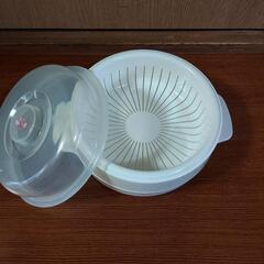 丸型 プラスチック 蒸し器の画像