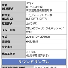 デミオ DJ5FS  柿本改マフラーの画像