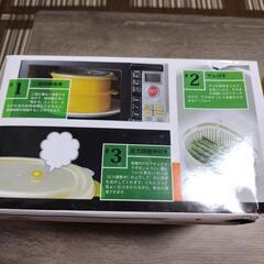 電子レンジ用 2段調理器 2こにこスチーマーの画像