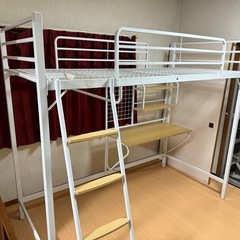  ニトリ ロフトベッドの画像