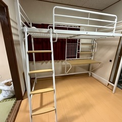  ニトリ ロフトベッドの画像