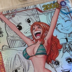 ワンピースカード　ナミの画像