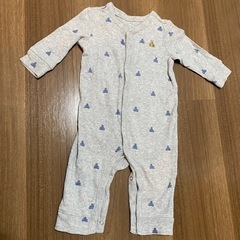 GAP くまけつ　長袖ロンパース　3-6ヶ月　の画像