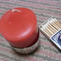 非常用 マッチ入り ろうそく カメヤマローソク お譲りします。＊石川県＊美川より＊期間限定の画像
