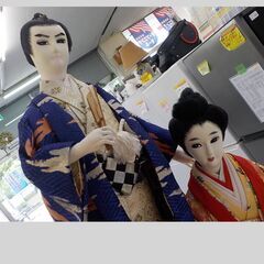 ID224465　琉球人形　２体　　※美男美女ですの画像