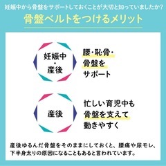 【新品未使用】骨盤ベルトの画像