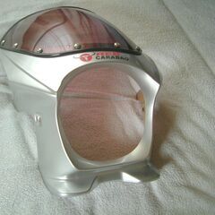 汎用ビキニカウル シルバー バンディット等 ヘッドライト直径180mm用の画像