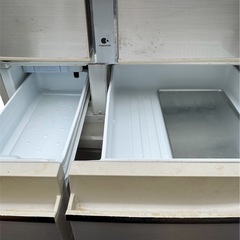 【配送可】パナソニック 冷凍冷蔵庫 501L ECONAVI ナノイー ワンダフルオープン搭載 両開き NR-F506T-N 2011年製の画像