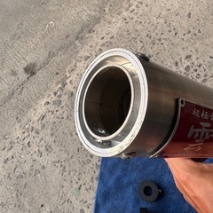 雲雀マフラー　サイレンサー　50.8 バイク　明日まで！！の画像