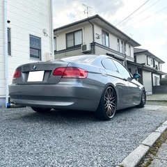 左ハン6MT BMW E92 320i H20年式 社外マフラー 20インチ レカロシートの画像