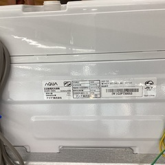 【トレファクマーケット久喜店】AQUA　全自動洗濯機 6.0kg 2023年製の画像