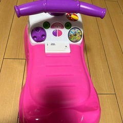 キディランド ディズニージュニア ミニーマウス ライドオン 乗用玩具の画像