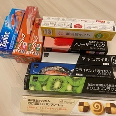 【取引中】キッチン消耗品セット（使いかけ）の画像