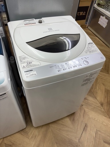 0492 TOSHIBA 東芝 2019年製 全自動洗濯機 5kg AW-5G6