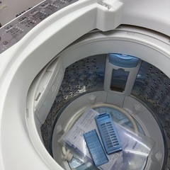 0492 TOSHIBA 東芝 2019年製 全自動洗濯機 5kg AW-5G6の画像