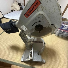  日立卓上木材切断機380 C15Fの画像