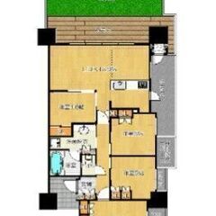 🏡ハイグレード分譲賃貸　専用庭付き　途中解約不可4年定期借家　築浅物件　中央区輝国🏡 - 福岡市