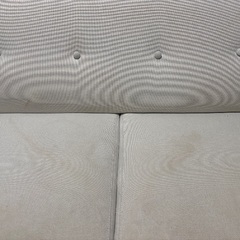 2人掛けソファー（布製）の画像