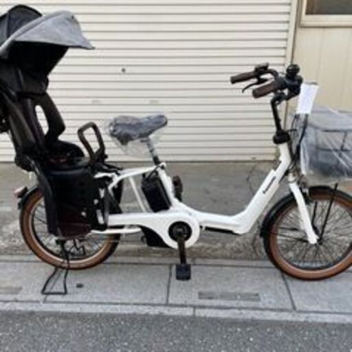 試乗?新車仕上げ⭐️中古子供乗せ電動自転車ギュットアニーズ