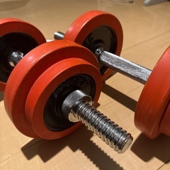 ダンベル 10kg×2 シャフト付きの画像