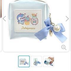 ポケモン　カラビナ付きミニポーチ　ポッチャマ＆モクロー　Sweets shop　ポケピース　新品未使用の画像