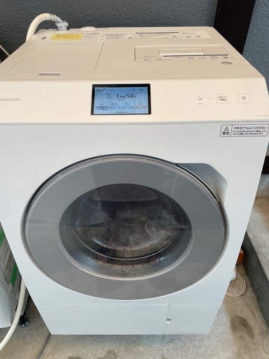 【新品の半額‼️】パナソニック最上位モデル❗️トリプル自動投入】ドラム式洗濯機NA-LX129AL