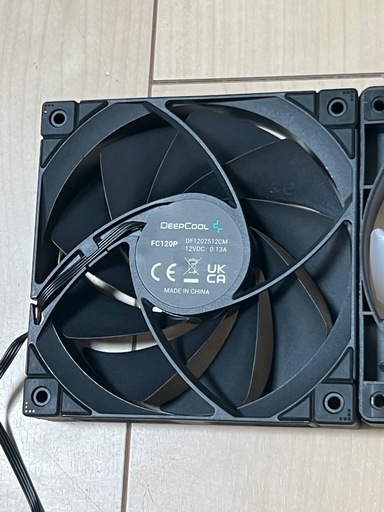 MONTECH Z2-120S-9B 120mmファン 4個セット