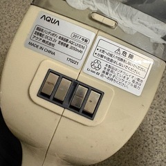 アクア　掃除機の画像