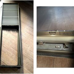 中古 SANYO サンヨー 窓用エアコン ウィンドウエアコン用 取付枠 STK-181H 約34.5cm×76.5cm　800〜1430mm用の画像