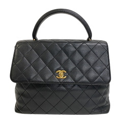 シャネル CHANEL ショルダーバッグ マトラッセ ココハンドル 10538882 ブラックの画像