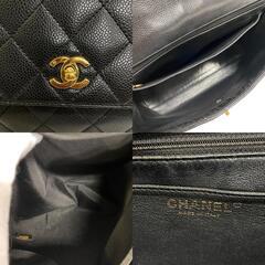 シャネル CHANEL ショルダーバッグ マトラッセ ココハンドル 10538882 ブラックの画像