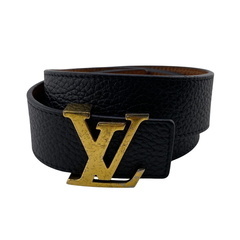 ルイヴィトン LOUIS VUITTON ベルト サンチュール LVイニシャル リバーシブル M9521 ブラックの画像