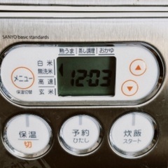 SANYO its マイコンジャー炊飯器 3合炊き　ECJ-MS30の画像