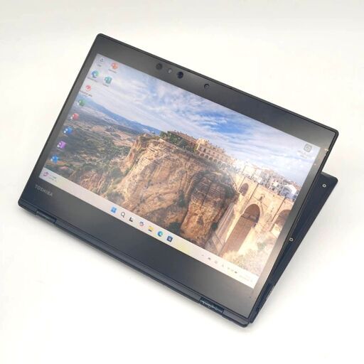 超軽量 タッチパネル フルHD 動作◎ 12.5 東芝 ノートPC Dynabook VC72/DP Core i5-8350U windows11 pro 8GB SSD256GB  カメラあり オフィス (C055)